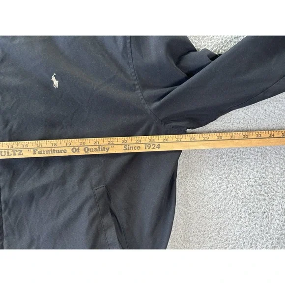 Polo by Ralph Lauren Black Bomber Jacket - Picture 8 of 13
